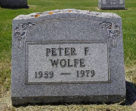 WOLFE, PETER F. - Dubuque County, Iowa | PETER F. WOLFE 