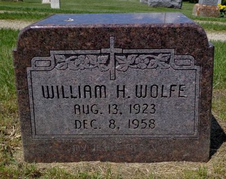 WOLFE, WILLIAM H. - Dubuque County, Iowa | WILLIAM H. WOLFE 