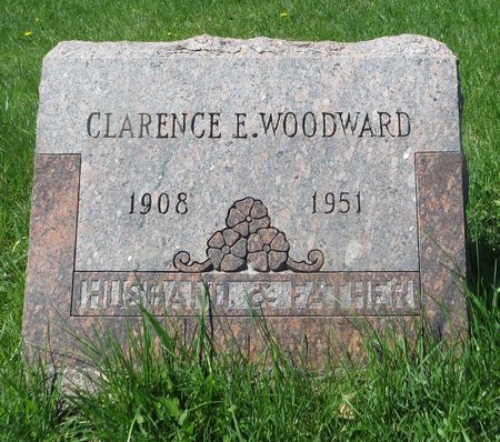 WOODWARD, CLARENCE E. - Dubuque County, Iowa | CLARENCE E. WOODWARD 