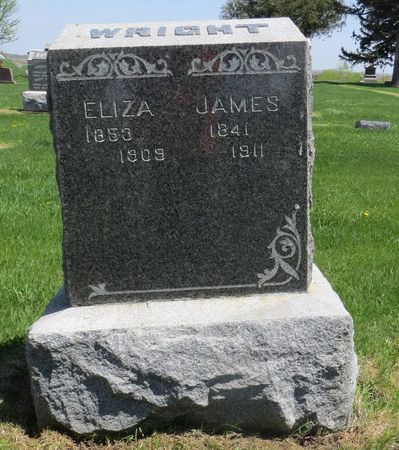 WRIGHT, ELIZA - Dubuque County, Iowa | ELIZA WRIGHT 
