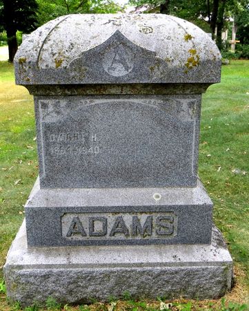 ADAMS, DWIGHT H. - Emmet County, Iowa | DWIGHT H. ADAMS 