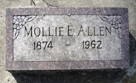 ALLEN, MOLLIE E. - Emmet County, Iowa | MOLLIE E. ALLEN 