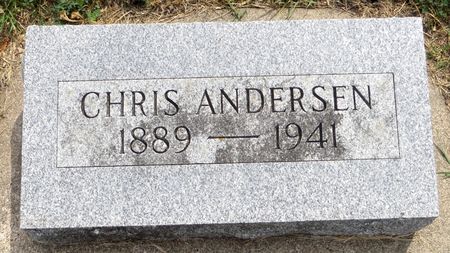 ANDERSEN, CHRIS - Emmet County, Iowa | CHRIS ANDERSEN 