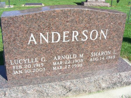TOSTENRUD ANDERSON, LUCYLLE - Emmet County, Iowa | LUCYLLE TOSTENRUD ANDERSON 