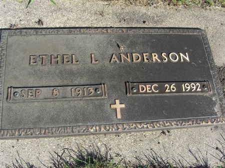 TOWNSEND ANDERSON, ETHEL - Emmet County, Iowa | ETHEL TOWNSEND ANDERSON 