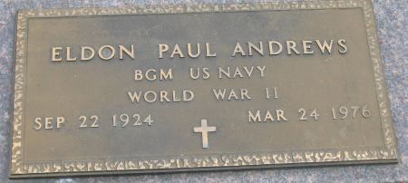 ANDREWS, ELDON PAUL - Emmet County, Iowa | ELDON PAUL ANDREWS 