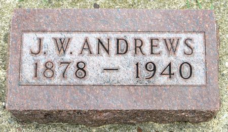 ANDREWS, JOHN W. - Emmet County, Iowa | JOHN W. ANDREWS 