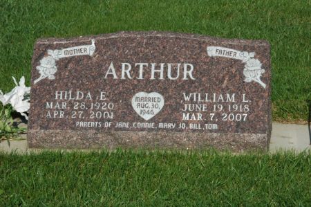 ARTHUR, HILDA E. - Emmet County, Iowa | HILDA E. ARTHUR 