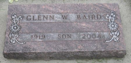 BAIRD, GLENN W. - Emmet County, Iowa | GLENN W. BAIRD 