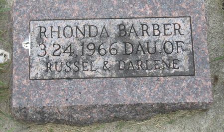 BARBER, RHONDA - Emmet County, Iowa | RHONDA BARBER 