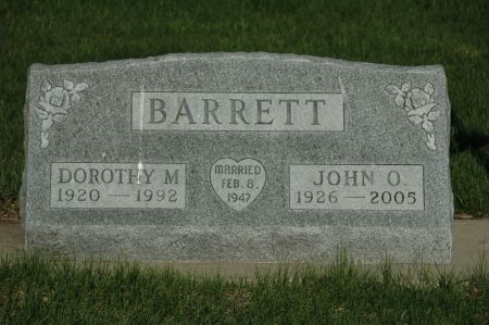 BARRETT, DOROTHY M. - Emmet County, Iowa | DOROTHY M. BARRETT 
