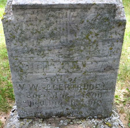 BARTLETT, ROLAND W. - Emmet County, Iowa | ROLAND W. BARTLETT 