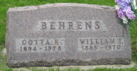BEHRENS, COTTA K. - Emmet County, Iowa | COTTA K. BEHRENS 
