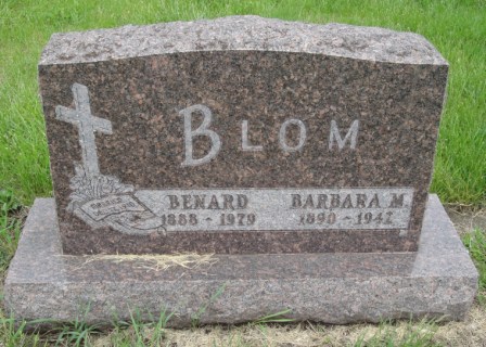 BLOM, BARBARA M. - Emmet County, Iowa | BARBARA M. BLOM 