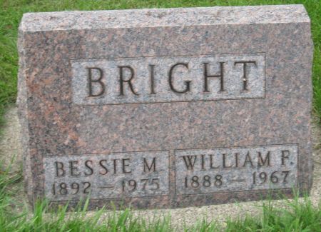 BRIGHT, WILLIAM F. - Emmet County, Iowa | WILLIAM F. BRIGHT 