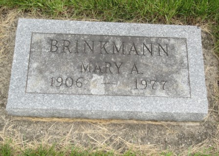 BENESH BRINKMANN, MARY A. - Emmet County, Iowa | MARY A. BENESH BRINKMANN 