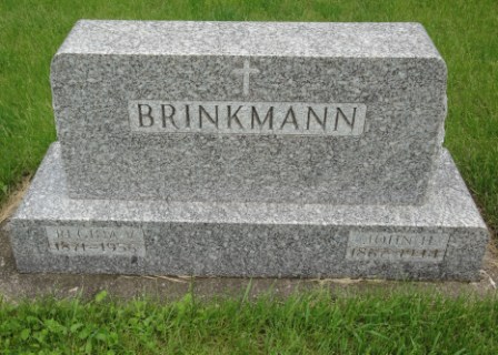 ENGLER BRINKMANN, REGINA VIRGINIA - Emmet County, Iowa | REGINA VIRGINIA ENGLER BRINKMANN 