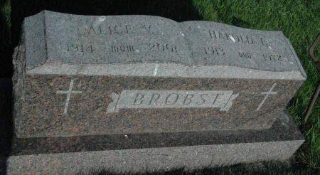 BROBST, HAROLD E. - Emmet County, Iowa | HAROLD E. BROBST 