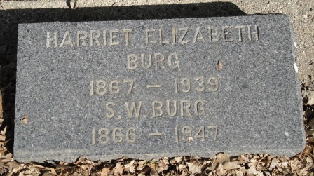 BURG, HARRIETT ELIZABETH 