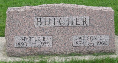 BUTCHER, MYRTLE B. - Emmet County, Iowa | MYRTLE B. BUTCHER 