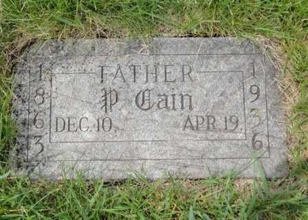 CAIN, PATRICK - Emmet County, Iowa | PATRICK CAIN 