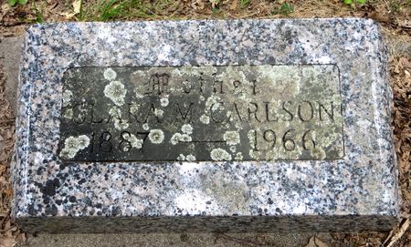 PETERS CARLSON, CLARA M. - Emmet County, Iowa | CLARA M. PETERS CARLSON 