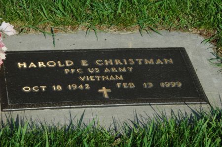 CHRISTMAN, HAROLD E. - Emmet County, Iowa | HAROLD E. CHRISTMAN 