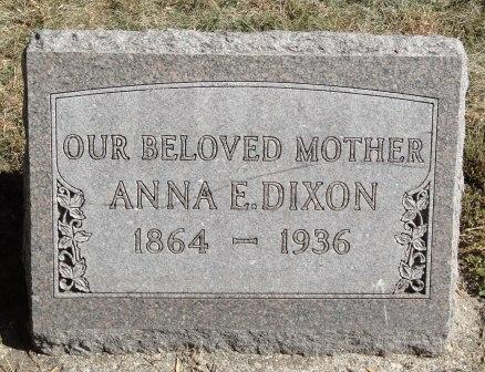 DIXON, ANNA E. - Emmet County, Iowa | ANNA E. DIXON 