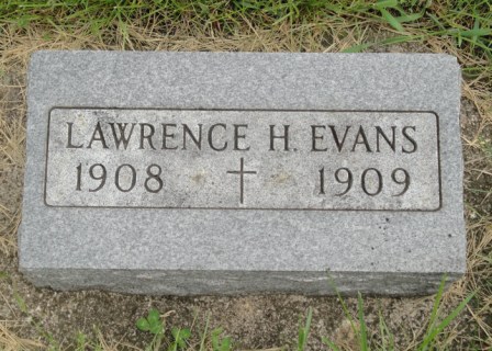 EVANS, LAWRENCE HENRY - Emmet County, Iowa | LAWRENCE HENRY EVANS 