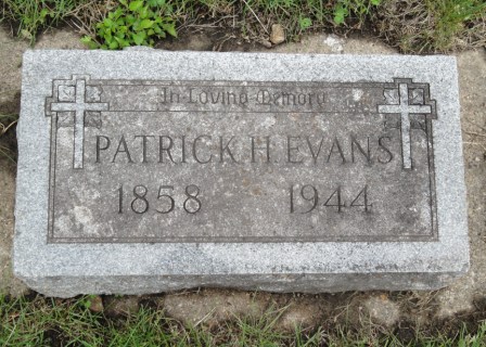 EVANS, PATRICK H. - Emmet County, Iowa | PATRICK H. EVANS 