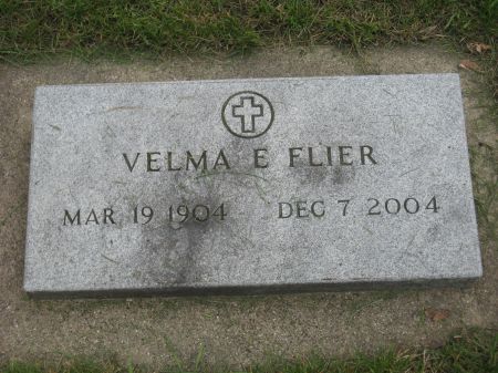 FLIER, VELMA E. - Emmet County, Iowa | VELMA E. FLIER 