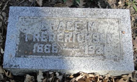 FREDERICKSEN, GRACE M. - Emmet County, Iowa | GRACE M. FREDERICKSEN 