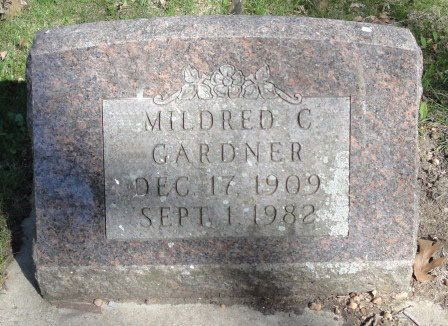GARDNER, MILDRED C. - Emmet County, Iowa | MILDRED C. GARDNER 