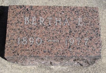GOLDSBERRY, BERTHA E. - Emmet County, Iowa | BERTHA E. GOLDSBERRY 