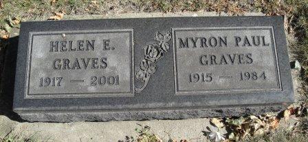 GRAVES, HELEN E. - Emmet County, Iowa | HELEN E. GRAVES 