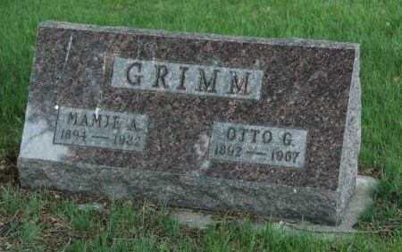 GRIMM, MAMIE A. - Emmet County, Iowa | MAMIE A. GRIMM 