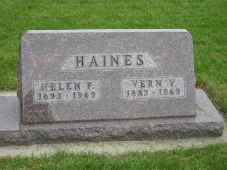 HAINES, VERN V. - Emmet County, Iowa | VERN V. HAINES 