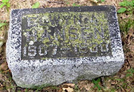 HANSEN, ELWYN ARMSTRONG - Emmet County, Iowa | ELWYN ARMSTRONG HANSEN 