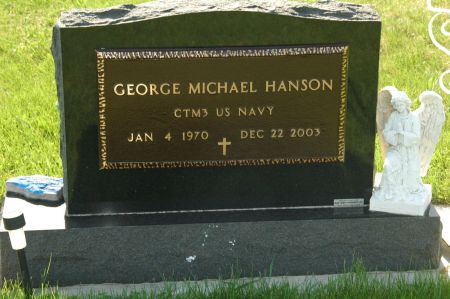 HANSON, GEORGE MICHAEL - Emmet County, Iowa | GEORGE MICHAEL HANSON 