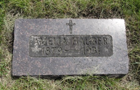 HAUBER, AMELIA CHRISTINE - Emmet County, Iowa | AMELIA CHRISTINE HAUBER 
