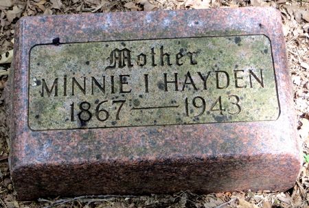 HAYDEN, MINNIE I. - Emmet County, Iowa | MINNIE I. HAYDEN 