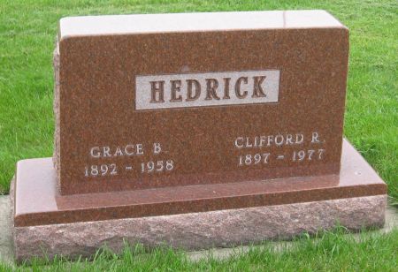 HEDRICK, CLIFFORD R. - Emmet County, Iowa | CLIFFORD R. HEDRICK 