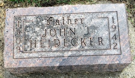 HEIDECKER, JOHN J. - Emmet County, Iowa | JOHN J. HEIDECKER 