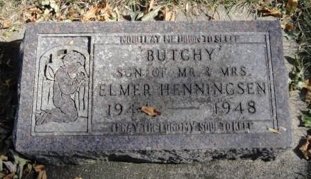 HENNINGSEN, BUTCHY - Emmet County, Iowa | BUTCHY HENNINGSEN 