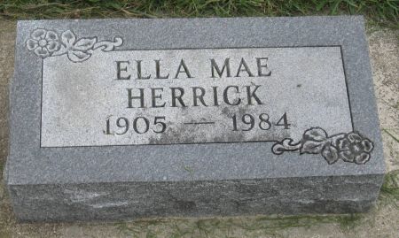 HERRICK, ELLA MAE - Emmet County, Iowa | ELLA MAE HERRICK 