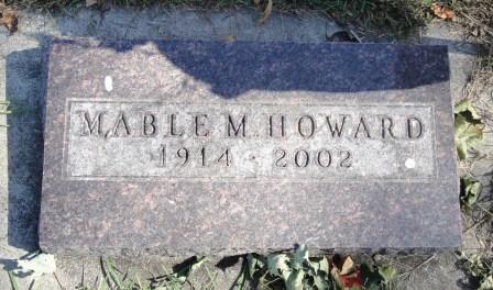 HOWARD, MABLE M. - Emmet County, Iowa | MABLE M. HOWARD 