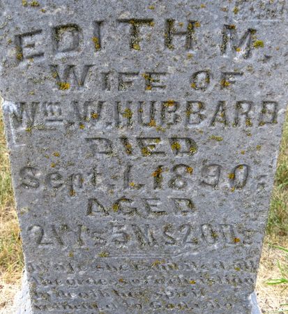 WHITMAN HUBBARD, EDITH MAY - Emmet County, Iowa | EDITH MAY WHITMAN HUBBARD 