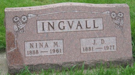 INGVALL, JOHN DAVID - Emmet County, Iowa | JOHN DAVID INGVALL 