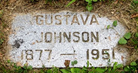 JOHNSON, GUSTAVA - Emmet County, Iowa | GUSTAVA JOHNSON 