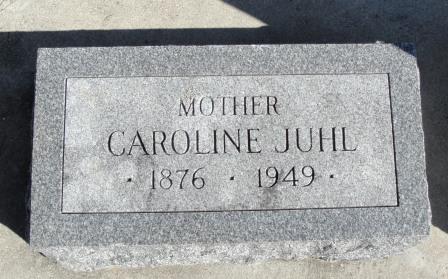 JUHL, CAROLINE - Emmet County, Iowa | CAROLINE JUHL 